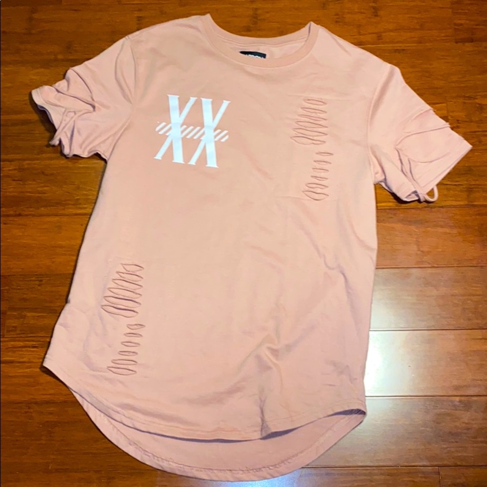 Oversized, Distressed Shirt